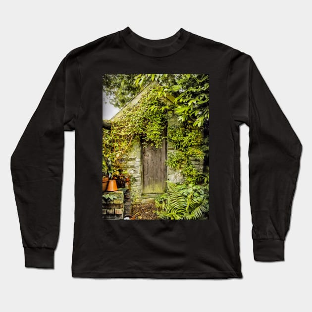 Wales farm shed Long Sleeve T-Shirt by pvjaffe